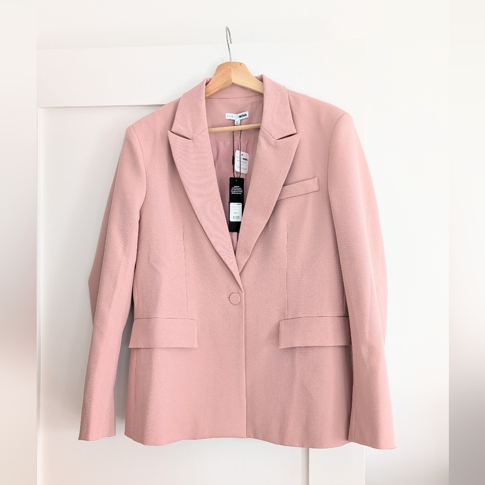 Fashion Nova Salmon Blazer & Suit Set - Picture 2 of 4
